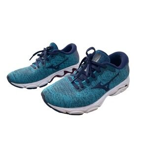 Mizuno Wave Inspire Womens Sz 7.5 Running Shoes Blue purple Athletic Low Sneaker